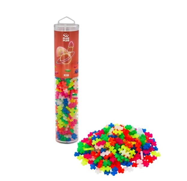 Plus-Plus - 240 Kreativ Bausteine Neon - Bild 5